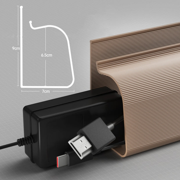 Desk Bottom Cable Management Rack