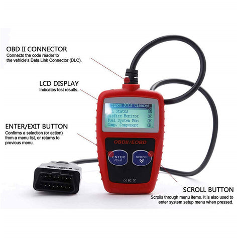 Multifunctional vehicle diagnostic instrument