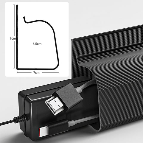 Desk Bottom Cable Management Rack