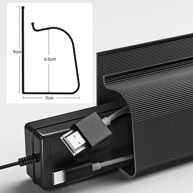 Desk Bottom Cable Management Rack