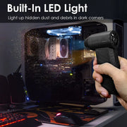 Compressed Air Duster With LED Light Up To 150000RPM Speed