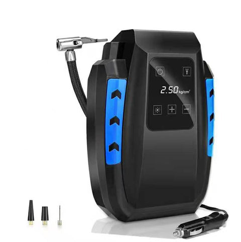 Emergency Air Pump with Automatic Solar Charging