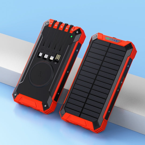 Power Bank with Solar Panel