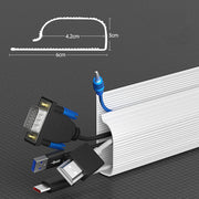 Desk Bottom Cable Management Rack