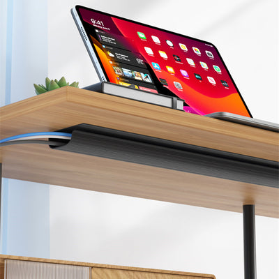 Desk Bottom Cable Management Rack