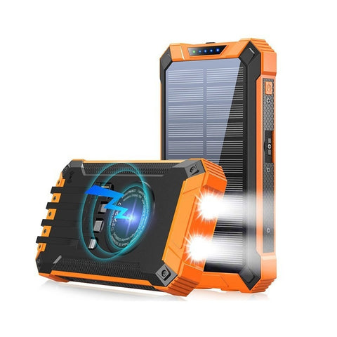 Power Bank with Solar Panel
