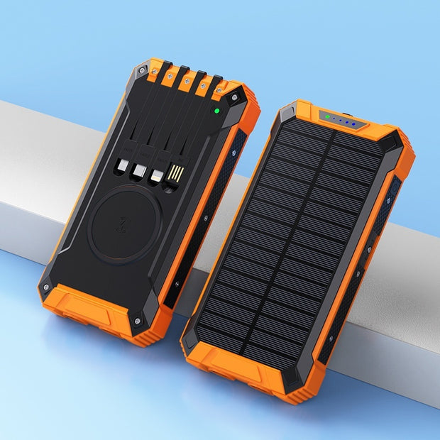 Power Bank with Solar Panel