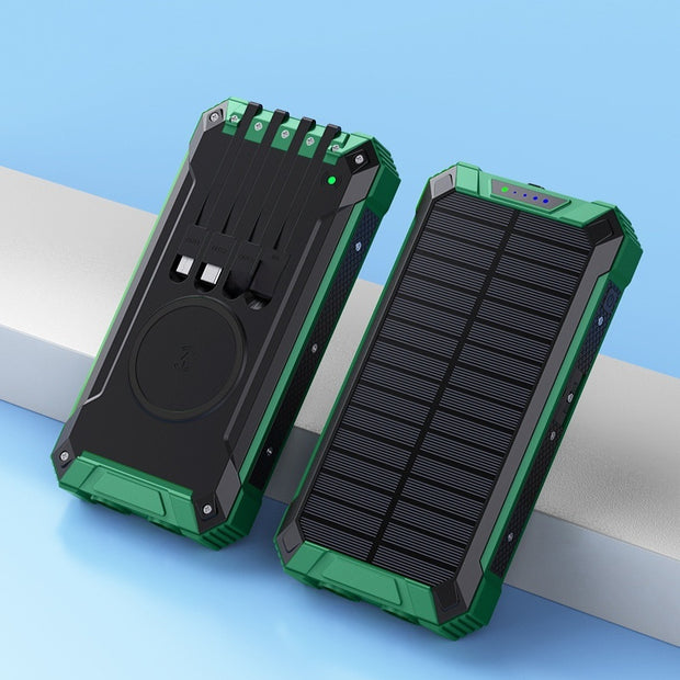 Power Bank with Solar Panel